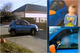 "M-a trimis tata să parchez maşina". Tatăl băieţelului de 7 ani prins la volan are permisul suspendat pentru băutură