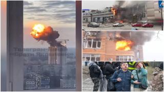 Răzbunare fără precedent a ruşilor: Au lansat 158 ​​de drone și rachete. Apărarea antiaeriană, copleşită. 12 morţi şi zeci de răniţi