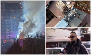 Incendiu în Bucureşti. Restaurantul Potcoava din Giuleşti a luat foc de la artificii. Patronul, plecat din ţară: "Nu ştiam, nu m-a sunat nimeni"