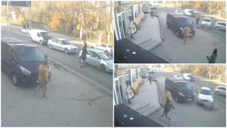 EXCLUSIV. "Nu eram conştientă dacă a trecut peste el sau e sub maşină". Filmul incidentului şocant din Slatina, povestit de iubita şoferului BMW-ului