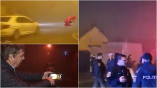 "A scos pistolul la noi. Am fost amenințați". De frică să nu fie bătut, polițistul care l-a lovit în plin pe bărbatul din Constanța ar fi scos arma