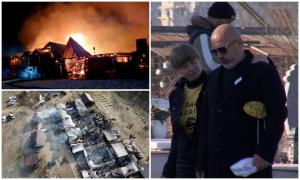 ANIMAŢIE. De unde a pornit incendiul care a provocat 8 morţi la Ferma Dacilor. Un supravieţuitor i-a ajutat pe anchetatori să rezolve misterul