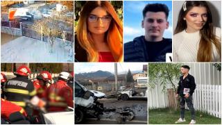 ANIMAŢIE. Valentin, mort în accidentul din Bran, după o depăşire riscantă. Iubita de 17 ani şi un cuplu din maşină, în stare critică