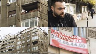 Reacția unui chiriaș din Capitală, după ce a aflat că trebuie să se mute într-o lună, pentru că locuiește într-un bloc cu risc seismic unu