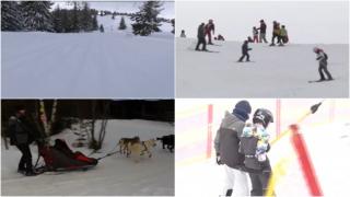 Pârtiile, luate de asalt de turiști în ultimul weekend de vacanţă. Locul în care au avut parte de o experiență unică: "Este o mică Laponie aici"