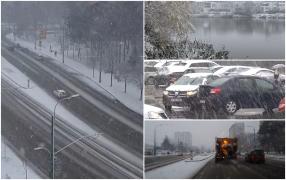 14 judeţe intră de diseară sub avertizare cod galben de ninsori, ger şi polei. ANM anunţă strat de zăpadă de peste 10 cm