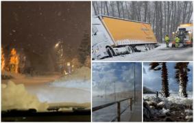 Europa, paralizată de valul de aer polar. Oraşe îngropate sub nămeţi, vânt puternic şi temperaturi extrem de scăzute. Traficul aerian blocat în Praga