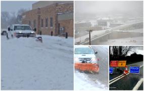 "Nu am ieşit toată ziua din casă, a fost prea frig şi prea multă zăpadă". Ciclonul polar a paralizat Europa. Drumuri blocate și accidente în lanț