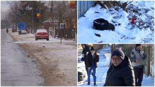 A alunecat în curte şi a murit îngheţat de frig, la -13 grade. Bărbatul locuia singur, iar copiii sunt plecaţi în străinătate