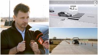 EXPERIMENT: anvelope de vară versus anvelope de iarnă. Care este distanţa de frânare dintre cele două, la 50 km/h