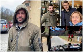 Cum a fost găsit Ovidiu, românul dispărut fără urmă timp de nouă zile în Germania. A dormit prin parcări şi a căutat prin gunoi după haine