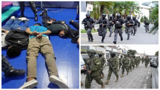 Ecuadorul, la mila la grupărilor criminale. Momentul în care un studio TV e luat cu asalt. Armata a fost trimisă pe străzi