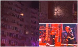Apartament mistuit de foc lângă Piaţa Victoriei din Capitală. Munţi de gunoaie s-au făcut scrum, peste femeia găsită moartă în bucătărie