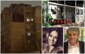 "M-am gândit ca tot cartierul să nu o uite". Banner uriaş în memoria lui Beatrice, tânăra însărcinată ucisă de patronul său. Familia vrea pedeapsă maximă pentru criminal