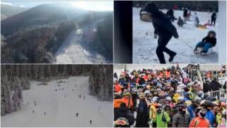 "Mai mare decât Maramureşul. Să-i batem, în sfârşit, şi noi o dată la turism". Cum arată pârtia deschisă după 30 de ani de la începerea proiectului