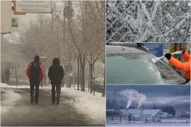 După ninsori, gerul pune stăpânire pe mai multe zone din ţară. Unde s-a înregistrat cea mai mică temperatură de -18 grade