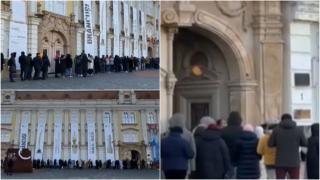 Cozi interminabile în ultima săptămănă a expoziţiei Brâncuşi de la Timișoara. Oamenii vin de la prima oră pentru a mai prinde un bilet
