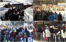 Stațiunea care a atras turiștii ca un magnet de Mica Unire. Numărul extrem de mare de oameni a cauzat chiar și probleme: "Sperăm să merite"