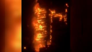 Incendiu de proporţii la un spital din Teheran. Pacienţii şi medicii au fost evacuaţi la timp