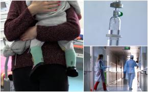 Fetiţa de 3 ani din Iaşi, spălată de mamă pe cap cu o soluţie pentru deparazitarea animalelor, a intrat în moarte cerebrală