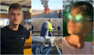 "Copil frumos, mama și sora ta plâng neîncetat". Cine sunt cei doi tineri, care au murit carbonizaţi în accidentul din Galaţi. Ilie luase carnetul în urmă cu 4 luni 