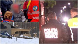 Tatăl din Braşov care şi-a sechestrat bebeluşul i-a rupt mâna unui mascat în timpul intervenţiei