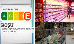 Etichetele "semafor" dispar din magazine. Sistemul nutriscore "favoriza" doar produsele care aveau indicatorul verde