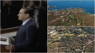 Villa Certosa a lui Silvio Berlusconi, scoasă la vânzare. Cu cât se vinde casa cu 68 de dormitoare de pe plaja din Sardinia