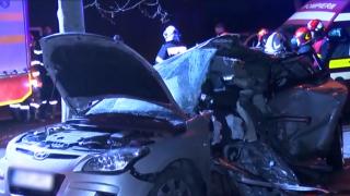 Filmul accidentului de pe șoseaua Sisești: Cu câteva secunde înainte de a muri, tânărul elev de 18 ani se angajase într-o depășire nebună