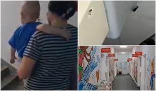 Gândaci filmaţi la Spitalul Judeţean Botoşani. Angajaţii dau vina pe rudele bolnavilor pentru apariţia insectelor. Copiii au fost mutaţi în secţia ORL