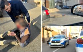 Atac de o cruzime fără margini, în plină zi, pe o stradă din Drobeta. După ce şi-a lăsat victima într-o baltă de sânge, făptaşul s-a făcut nevăzut