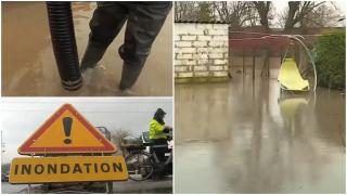 Alertă de cod portocaliu de inundaţii în Franţa. Valuri imense pe coasta de vest a ţării