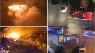 "Am ţipat să iasă copii, bătrâni". Explozie violentă la o butelie dintr-o garsonieră, în Sectorul 5 al Capitalei. 4 persoane, cu arsuri grave