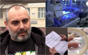 "Uitaţi, domnule, seamănă". Reacţia tatălui unuia dintre bebeluşii încurcaţi la maternitatea Ploieşti după ce o asistentă a încercat să-l convingă că e al lui