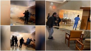 Scene șocante într-un spital din Texas. O mașină a intrat în plin într-o sală de urgențe. Șoferul a murit și alte 5 persoane au fost grav rănite