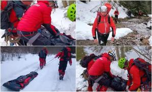 Trupul ucraineanului mort de frig în Munții Maramureșului, recuperat. Bărbații cu care era l-au abandonat și au spus salvamontiştilor că s-a întors în Ucraina