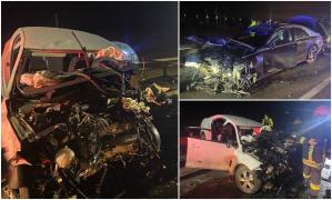 Tragedie cu 8 victime în Galați, după ce un Maybach a depășit neregulematar. O femeie a murit nevinovată