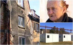 "Am plâns şi aseară, am plâns. Nu mai pot să stau aşa". Maria, mutată de un an în container, după cutremurele din Oltenia, speră că într-o zi se va întoarce acasă