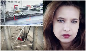 Bărbatul care a intrat intenţionat cu viteză într-o pasarelă pentru a-şi ucide soţia a primit 22 de ani de închisoare