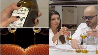 EXPERIMENT. "Ulei de măsline" din floarea soarelui. Românii plătesc şi câte 40 de lei pe o sticlă de ulei contrafăcut