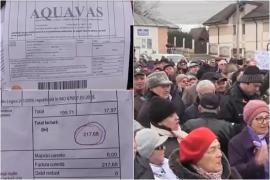 Oraşul cu cea mai scumpă apă şi canalizare. Mii de oameni au protestat după ce metrul cub a crescut la 18 lei
