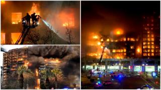 Acuzaţii şocante în cazul incendiului din Valencia. Un cuplu şi 2 bebeluşi au murit arşi de vii, după ce pompierii le-au spus să se închidă în baie