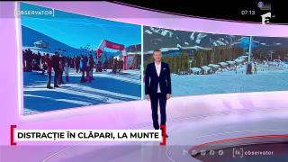 Ultimele staţiuni în care zăpada mai rezistă, luate cu asalt de turişti