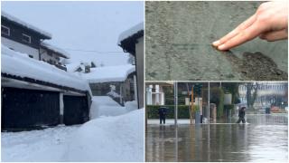 România, lovită de ciclonul care a adus ninsori de proporţii în Vest. "Ploi sângerii" în aproape toată ţara