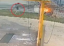 Jandarmul erou din Argeş. A salvat viaţa unui bărbat de 60 de ani, după o explozie, cu mâinile goale