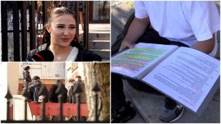 Reacția unei eleve după ce a ieșit de la simularea de Bac la română: "Am avut Lucian Blaga, să facem un eseu și am scris Corona"