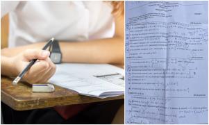 Simulare Bac 2024. Ce subiecte au picat la matematică