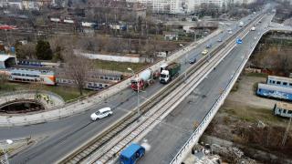 Podul Grant, gata pe jumătate. Sensul de mers care va fi redeschis după 5 luni de trafic infernal. A apărut însă o nouă restricţie