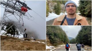 Mărturiile turiștilor blocați în telecabina de la Bâlea Lac. Misiunea de salvare a durat două ore: "Am fost speriaţi. Nu înţelegeam ce vorbeau oamenii"