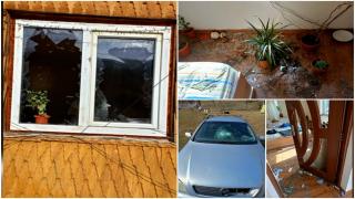 "Am auzit bubuituri". A făcut prăpăd în casa vecinei, după ce femeia l-a reclamat că circulă fără permis. Victima și iubitul ei se ascundeau îngroziți sub pat